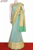 Exclusive Butta Contrast Banarasi Georgette Silk Saree 